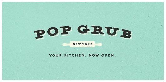 Pop Grub on the Behance Network #logo #design #graphic