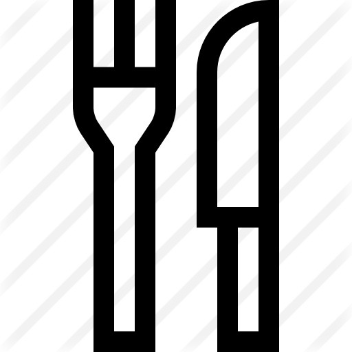 See more icon inspiration related to eat, food and restaurant, cutlery, fork, knife, symbol, restaurant and food on Flaticon.