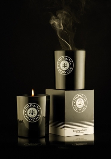 Bougie | Pierre-Alexis Delaplace #bougie #packaging #coloniale #th #compagnie
