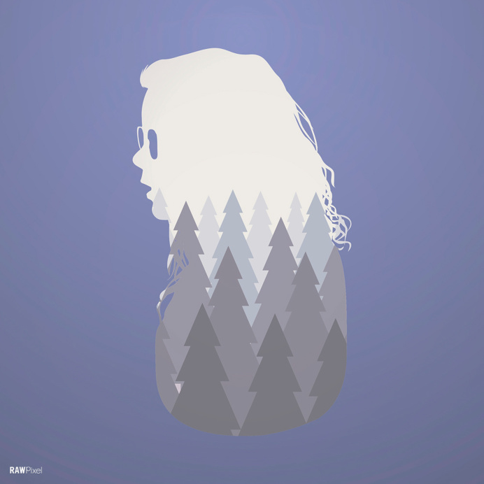 Leitmotif of human & external objects on Behance rawpixel.com