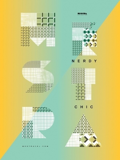 Mestra Collection - Kimberly Gim #posters #typography