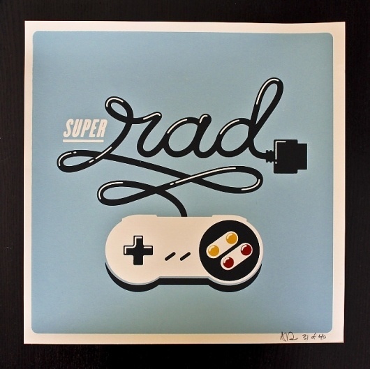 Allan Peters #rad #gaming #poster