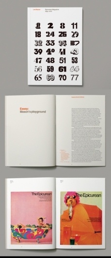 AisleOne - Graphic Design, Typography and Grid Systems #les #mason #epicurean #print #design #graphic #magazine #typography