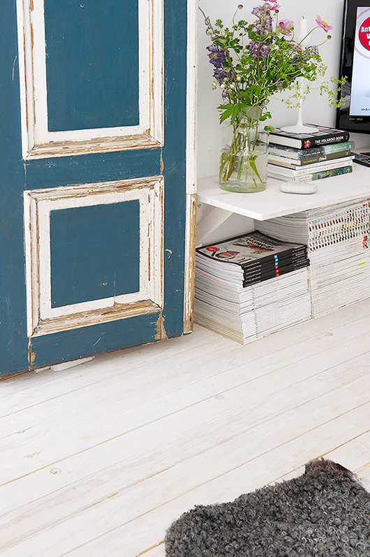french blue in sweden / sfgirlbybay #interior #design #decor #deco #decoration