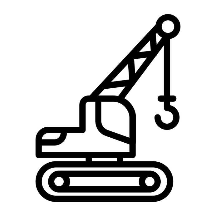 See more icon inspiration related to crane, lift, hook, construction and construction and tools on Flaticon.
