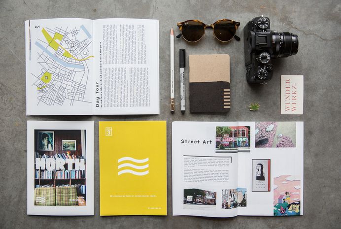 #waves #zine #interior #Layout