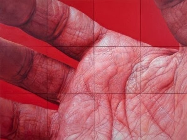 Flesh fields Edie Nadelhaft's paintings #artwork #paintings