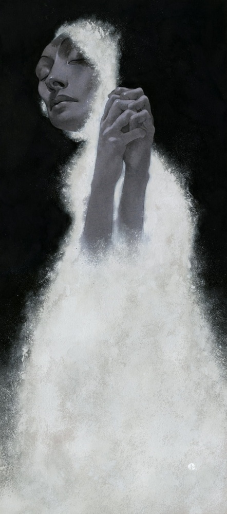 Edward Kinsella Illustration: Yūgen at Ghostprint Gallery #illustration