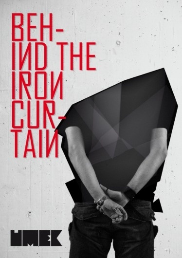 Behind The Iron Curtain | vbg.si - creative design studio #umek #flyer #design