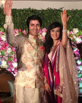 Gautam Rode and Pankhuri Awasthy's Engagement Ceremony