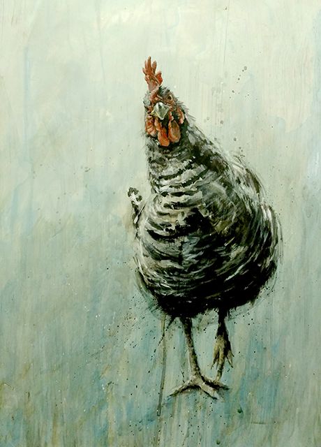 Matt Duquette #chickens #art