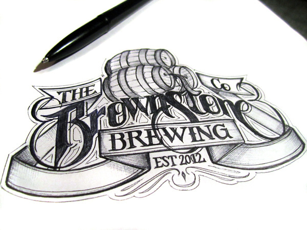 Beer Labels #lettering #hand
