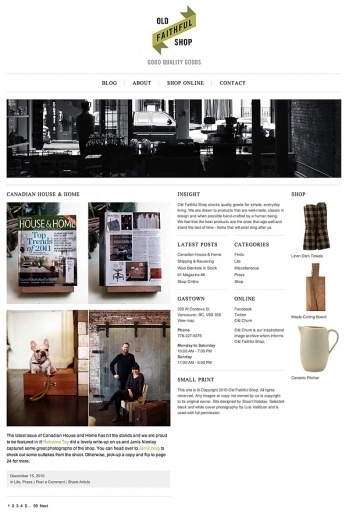 Old Faithful Shop on the Behance Network