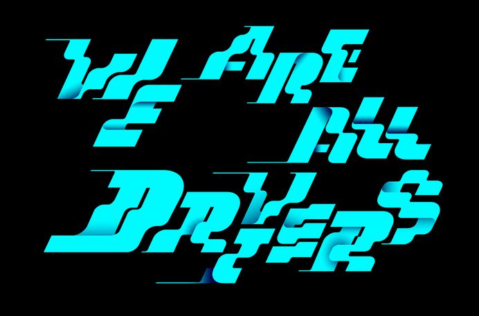 Formula E typography on Behance