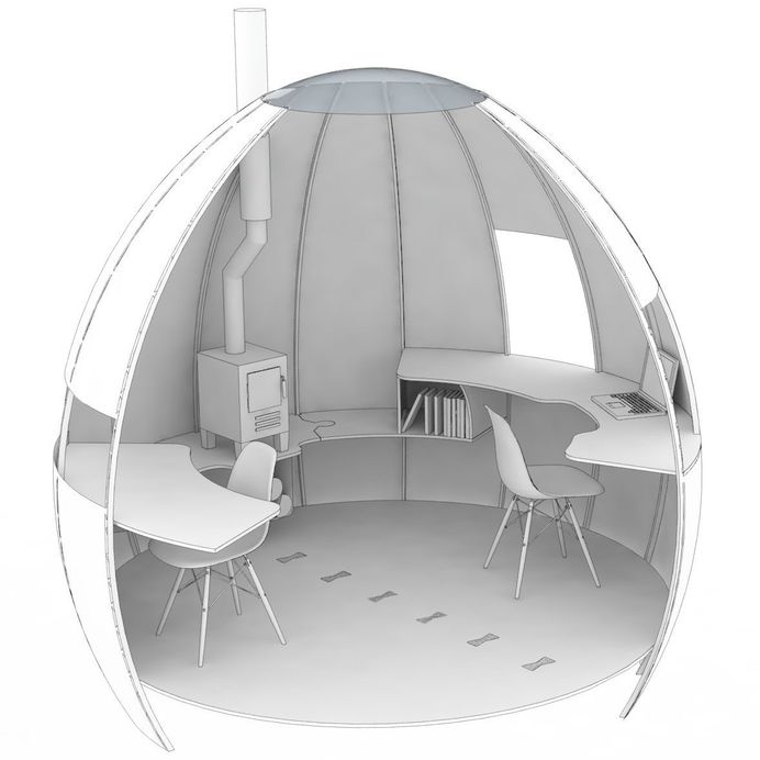 The Escape Pod by Podmakers