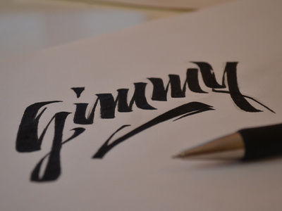 Gimmy #lettering