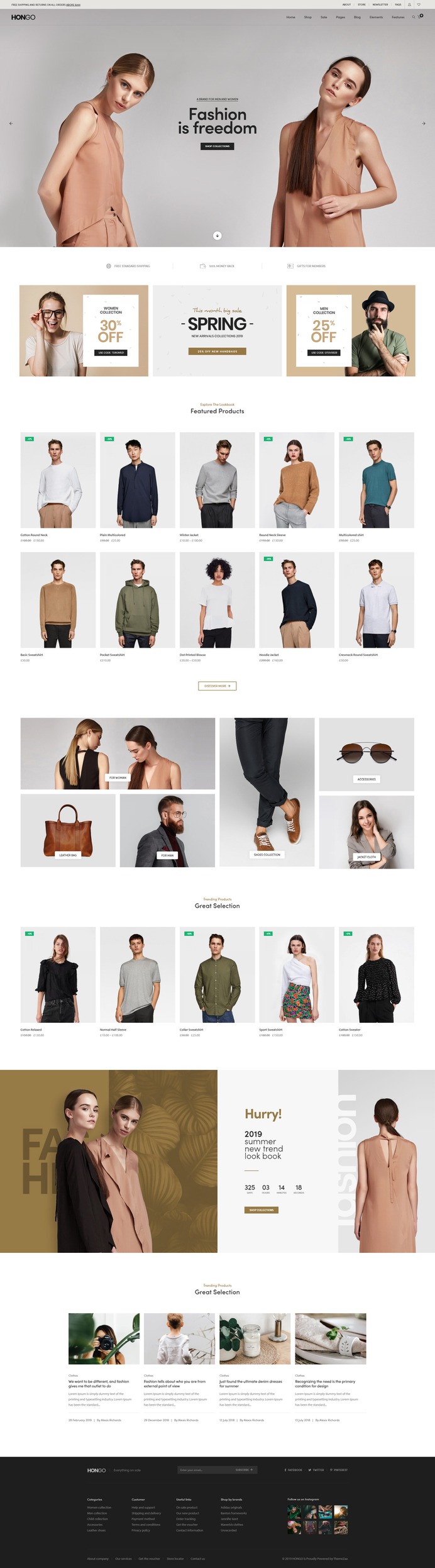 #Hongo #WooCommerce #WordPress Theme for #Clothing Store by #ThemeZaa
