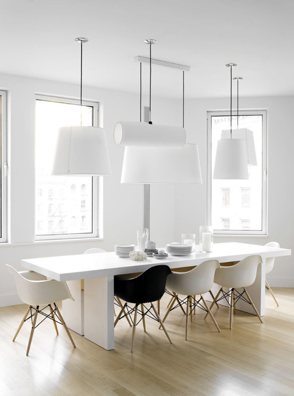 desire to inspire desiretoinspire.net #interiors #white #black #and