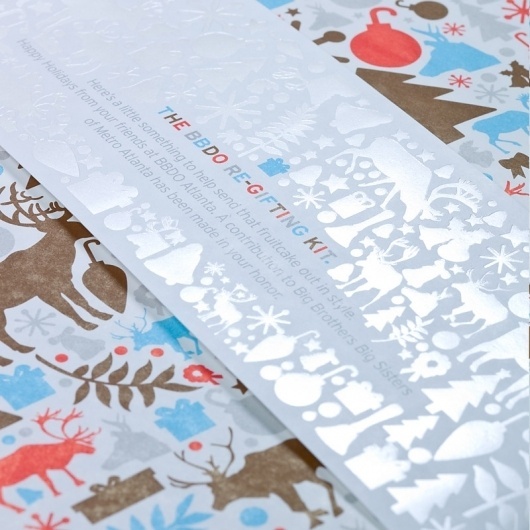 BBDO ATLANTA | JEFF OEHMEN #jeff #design #illustration #wrapping #oehmen #bbdo #paper