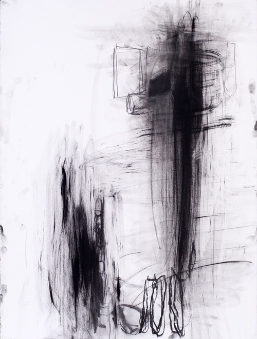 Untitledunknowncharcoal on paper30 x 22 #abstract #art