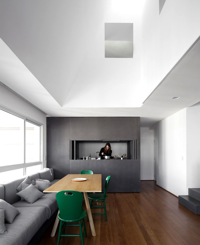 Vazio Apartement by AR Arquitetos - InteriorZine #architecture #home #decor #interior
