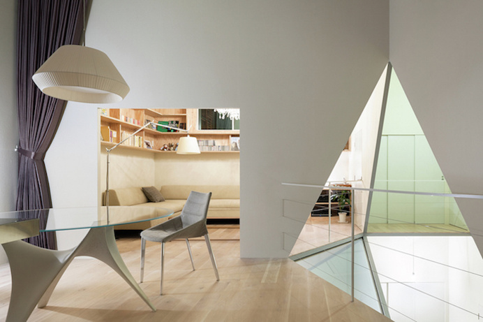 House with a Hexagonal Void