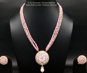 Pendant Set - gold diamond polki kundan meena jadau jewellery