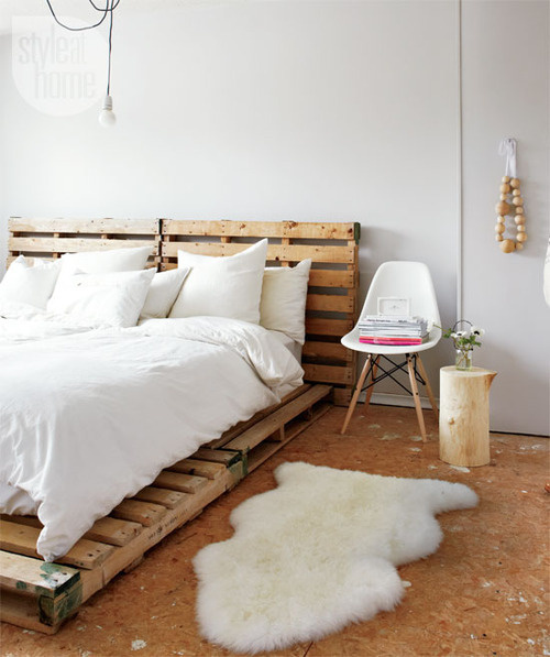 tumblr_mawbb0zcvH1qk21cfo1_500 #pallets #bed #eames