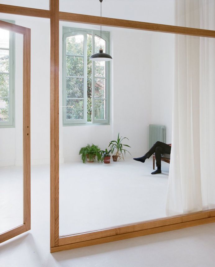 Glazed wall. R02 by Edouard Danais and Anna Le Régent. © Antoine Séguin. #glasswall