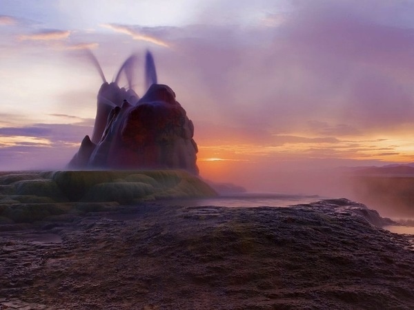 CJWHO ™ (Stunning Shots of Fly Geyser, Nevada's Hidden...) #amazing #geyser #design #landscape #colors #photography #nevada #nature