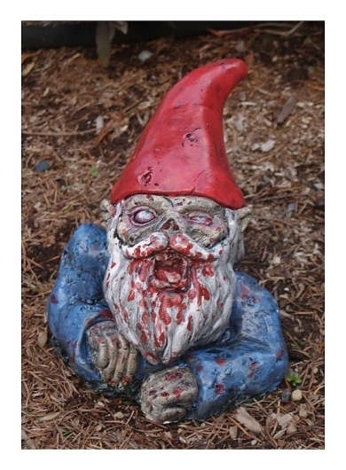 Milan based inspirational blog | Think.BigChief #garden #zombie #gnome
