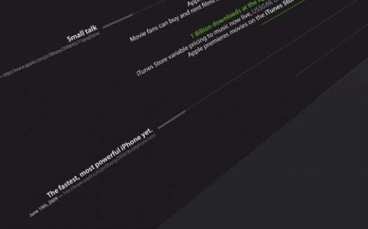 iPod plus iTunes Timeline on the Behance Network #poster #timeline