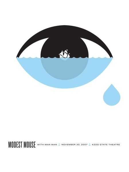 25 beautiful gig posters | The Hatched Blog #gig #design #illustration #poster #art #music