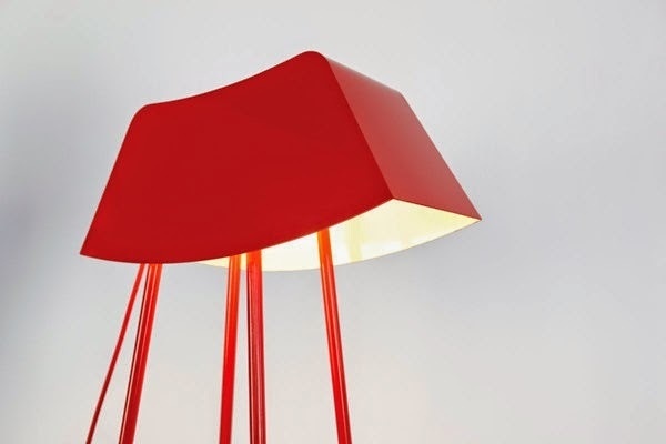 Monsieur Steel Floor Lamp by Marco De Masi #lamp #furniture #design