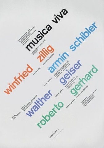FFFFOUND! | B&U (By Josef Müller–Brockmann) #josef