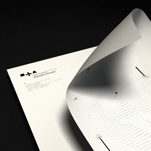 DLA on the Behance Network #stationary #design #graphic #borzk #identity #mrton