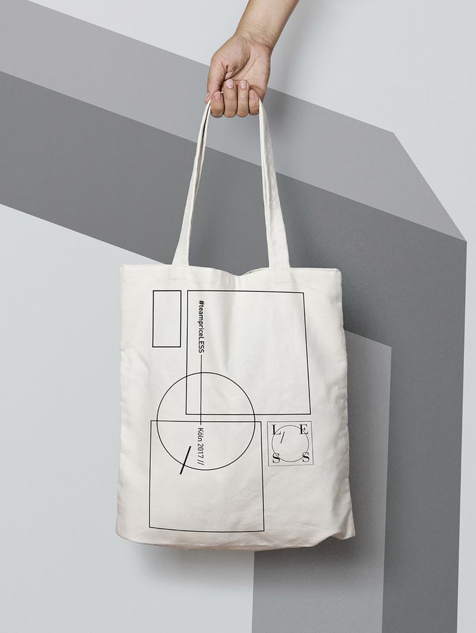 Designer Patrick Reichert-Young from Köln, Germany, designed the brand identity and packaging for LESS Cosmetics. For more of the most beautiful designs visit mindsparklemag.com