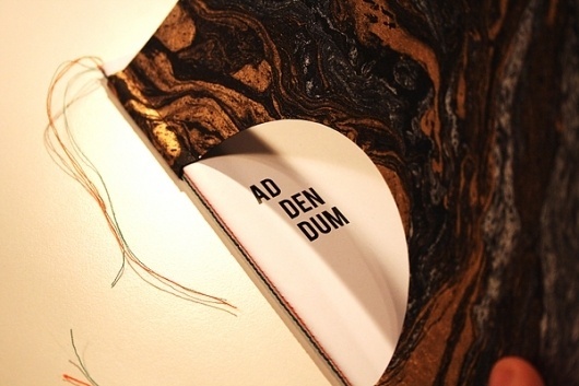 Addendum on the Behance Network #zumthor #whiteread #addendum #print #design #graphic #book #kawamata