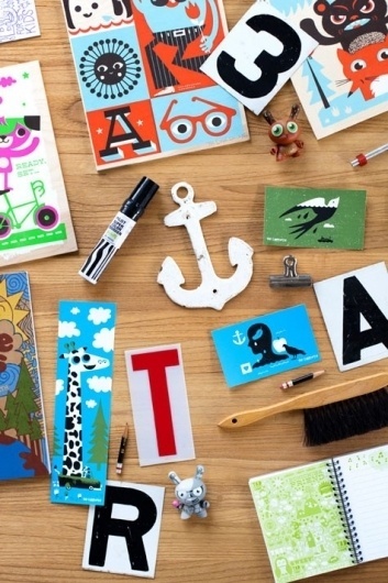 Stationary / Design*Sponge #toys #illustration