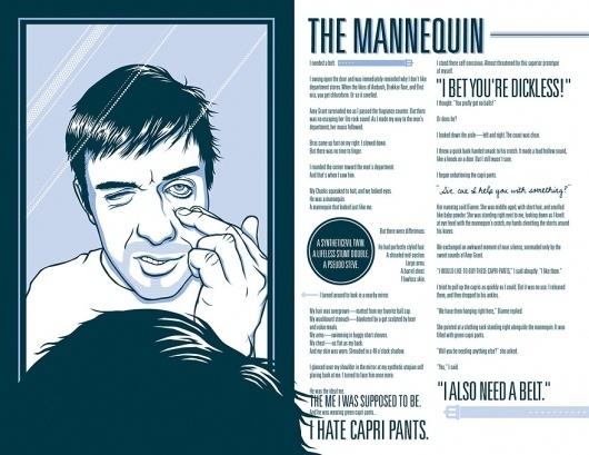 MannequinSpread2.jpg (JPEG Image, 880x680 pixels) #illustration #design #typography