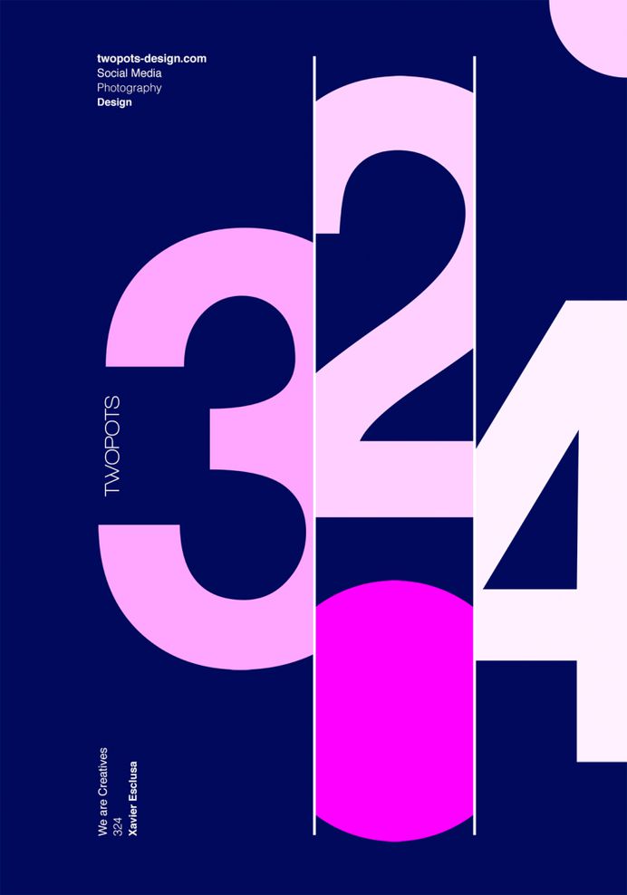 Poster by Xavier Esclusa / Twopots Design Studio