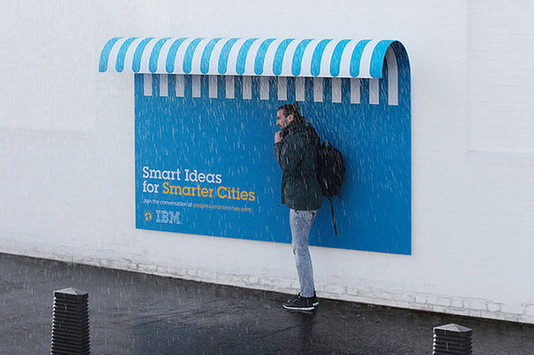 IBM's Smarter Cities Billboard Campaign #campaign #advertisement #billboard