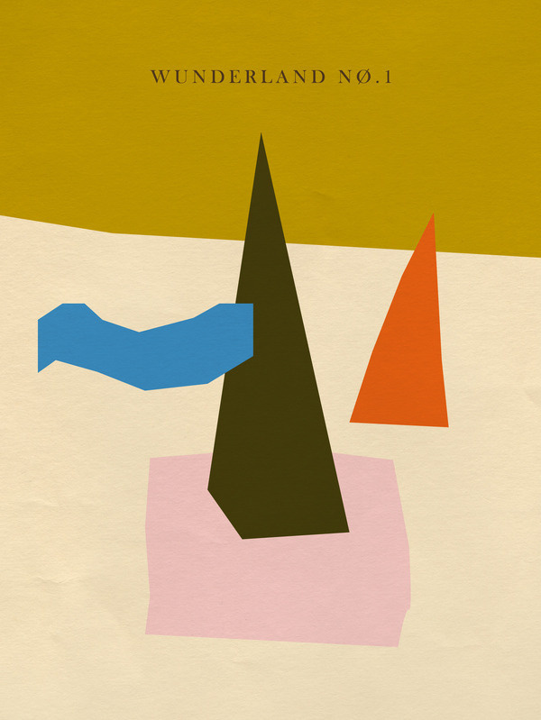 Wunderland Nø.1The Wunderland mini series is an experimental collage project depicting Alpine landscapes in an abstract and minimalistic ma #n1