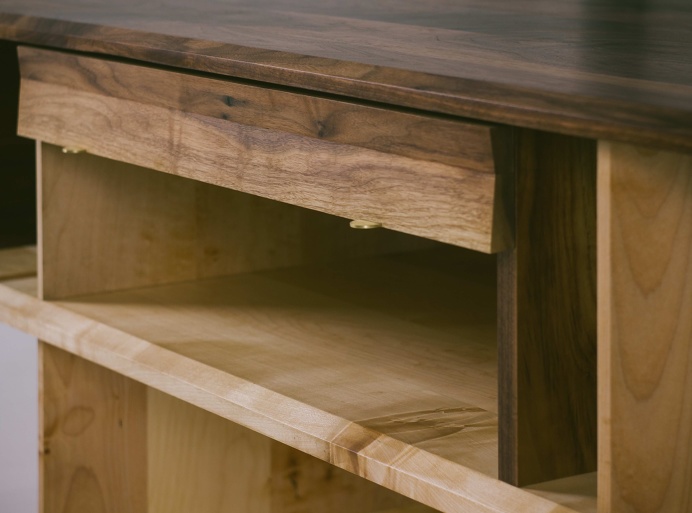 Coffee Table Argosy Fly Massive Millworks #table #furniture #interior #wood #modernism #russian #walnut #maple