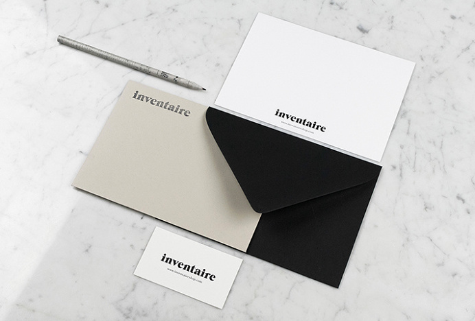 Inventaire Shop by 26 Lettres #graphic design #print #stationary