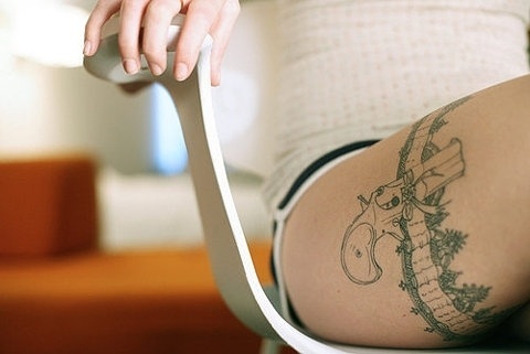FFFFOUND! | Violet Voice - Damn cool tat! ... #tattoo #photography