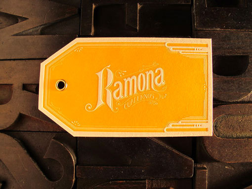 ramona_04 #type #orange #logo