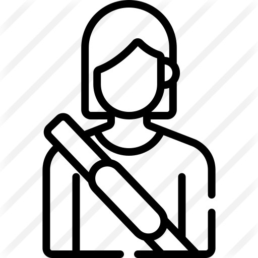 See more icon inspiration related to seat belt, transportation, driver, passenger, user, woman and avatar on Flaticon.