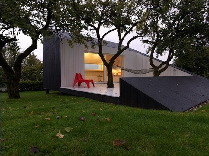 Small garden house