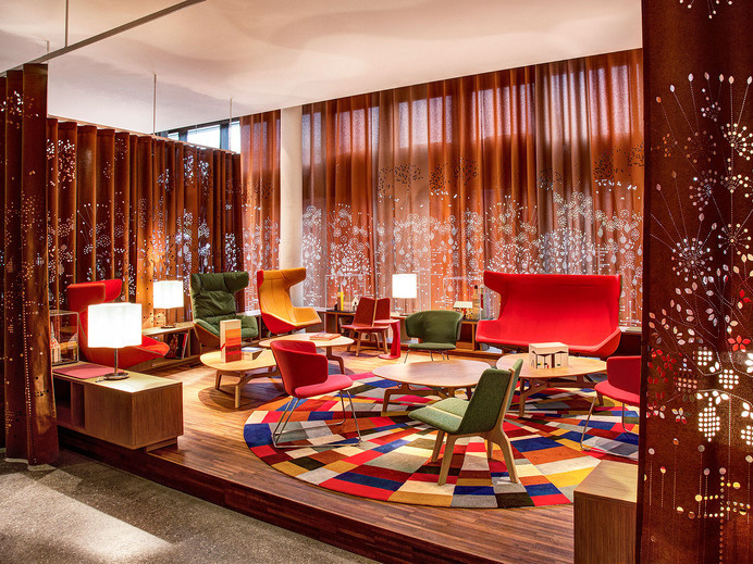 25hours Hotel Zurich West by Alfredo Häberli - www.homeworlddesign. com (12) #interior #design #travel #switzerland #zurich #hotel